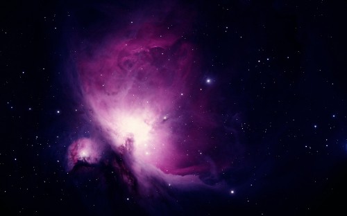 Image purple and black galaxy illustration