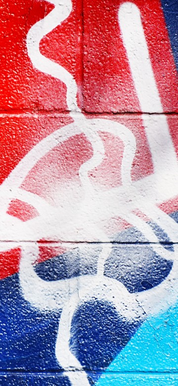 Image red white and blue textile