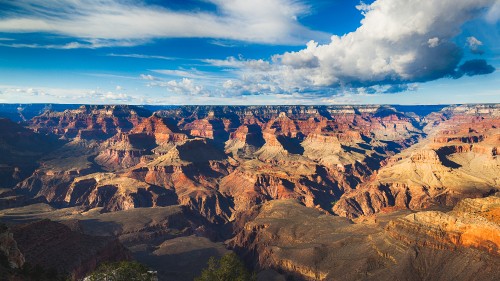 Image brown rock formation under blue sky during daytime