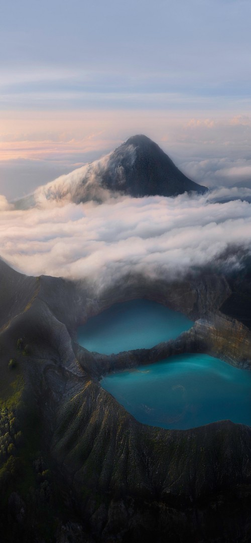 Image Mount Bromo, kelimutu national park, volcano, nature, cloud