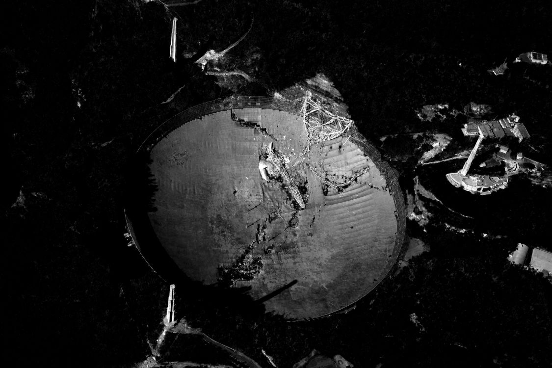 Arecibo Collapse, Observatorio de Arecibo, Radio Telescopio, Observatorio, Objeto Astronómico. Wallpaper in 3200x2132 Resolution