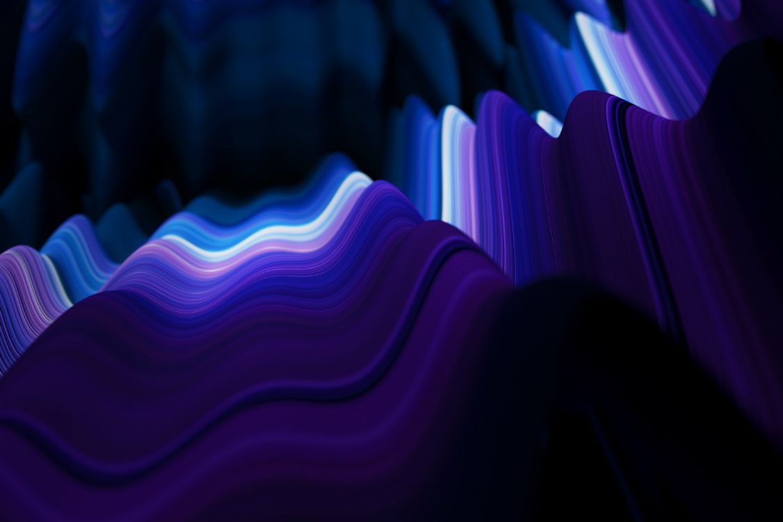 Purple and White Light in Dark Room. Wallpaper in 3840x2560 Resolution