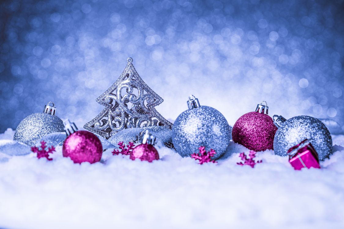 Le Jour De Noël, Ornement de Noël, Nouvelle Année, Décoration de Noël, Purple. Wallpaper in 6530x4353 Resolution