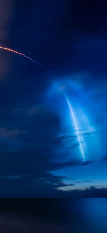 SpaceX, 乘员龙演示2, Spacex船员1, 国际空间站, 气氛 壁纸 1284x2778 允许
