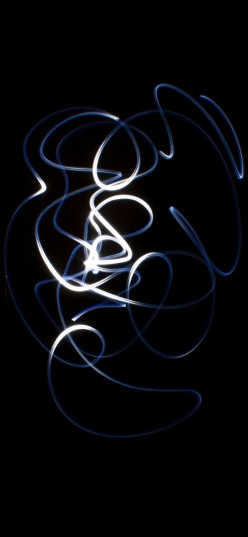Image white and blue swirl illustration