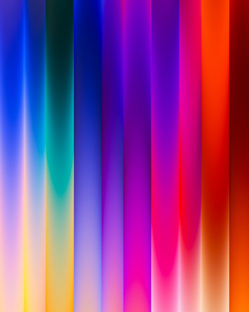 Image light, colored, damonxart, intrigue, color gradient