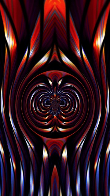 Image red blue and white abstract painting