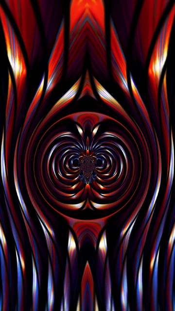 Image red blue and white abstract painting