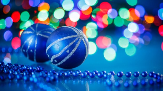 Image light, new year, blue, world, Christmas Day