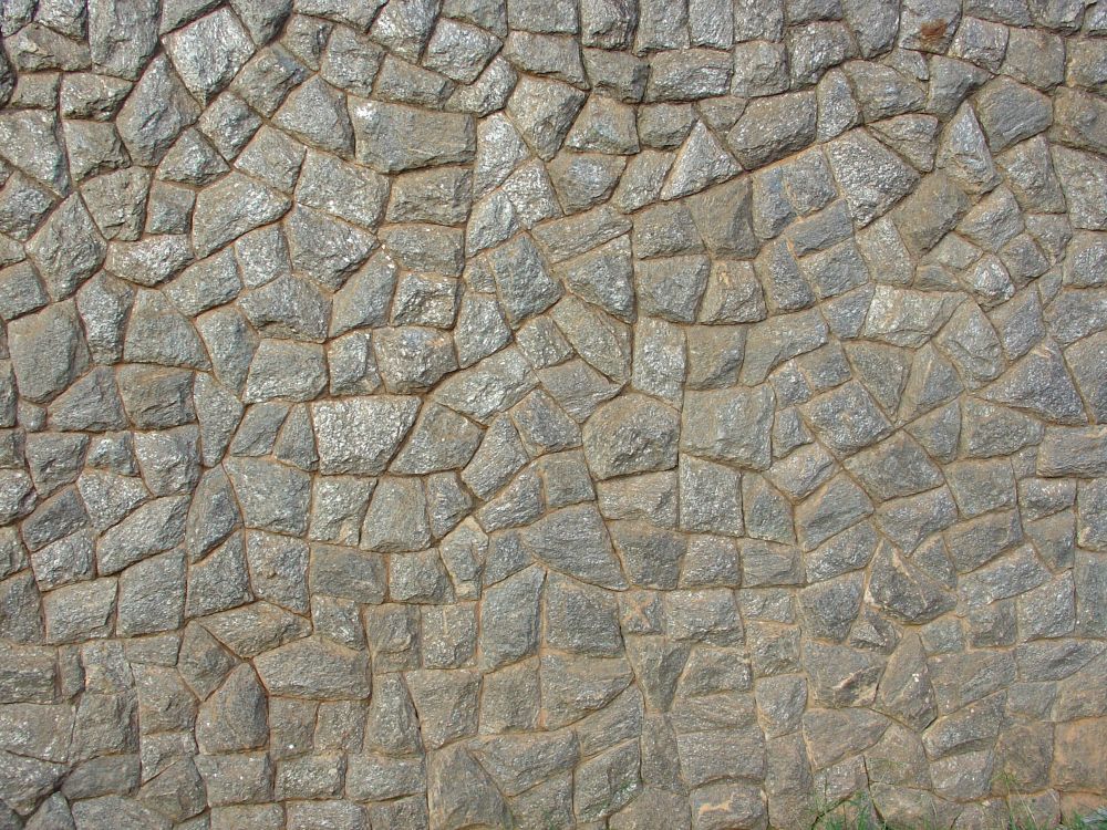 石壁, 鹅卵石, 城堡, 草, 砌砖 壁纸 2592x1944 允许