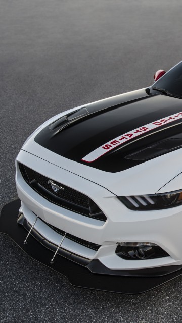 Image white and black porsche 911 on gray asphalt road