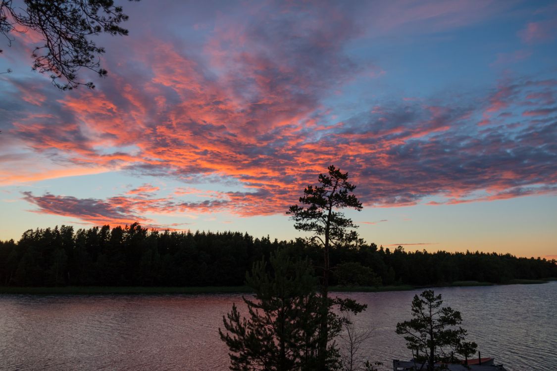 Nature, Soir, Afterglow, Eau, Lac. Wallpaper in 6000x4000 Resolution