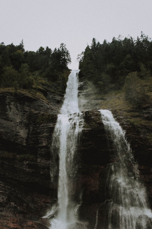 Image waterfall, water resources, body of water, water, nature