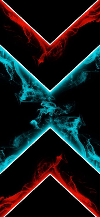 光, 图形设计, 黑色的, 红色的, 对称 壁纸 1080x2340 允许