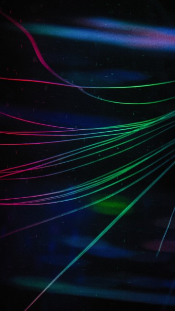 Image blue and white light streaks