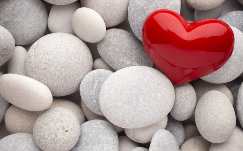 Image heart, romance, pebble, love, magnificent love