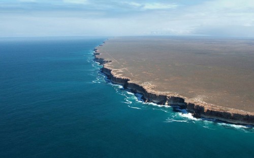 Image aerial view of island during daytime