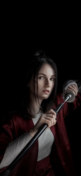 Chica Luchadora Dp, Guerrero, Las Pestañas, Músico, Entretenimiento. Wallpaper in 1080x2340 Resolution