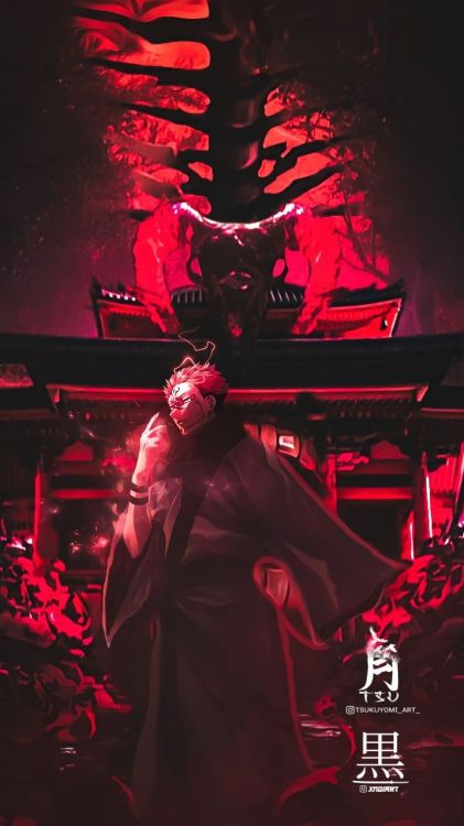 Anime, Sukuna Jujutsu Kaisen, Satoru Gojo, Nobara Kugisaki, Ju-Jutsu Kaisen. Wallpaper in 720x1280 Resolution