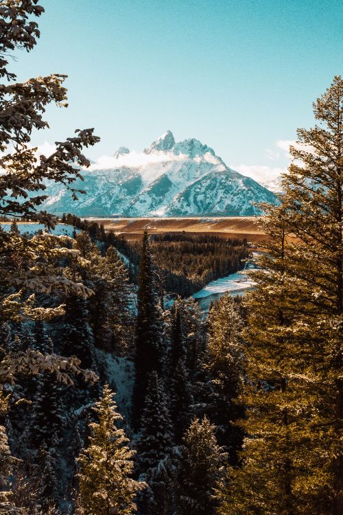 Grand Teton National Park, Bergigen Landschaftsformen, Naturlandschaft, Biome, Himmel. Wallpaper in 4016x6016 Resolution