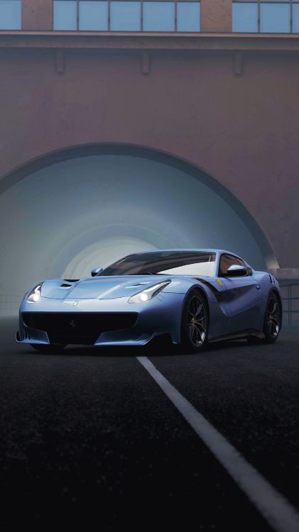 silver lamborghini aventador in a tunnel