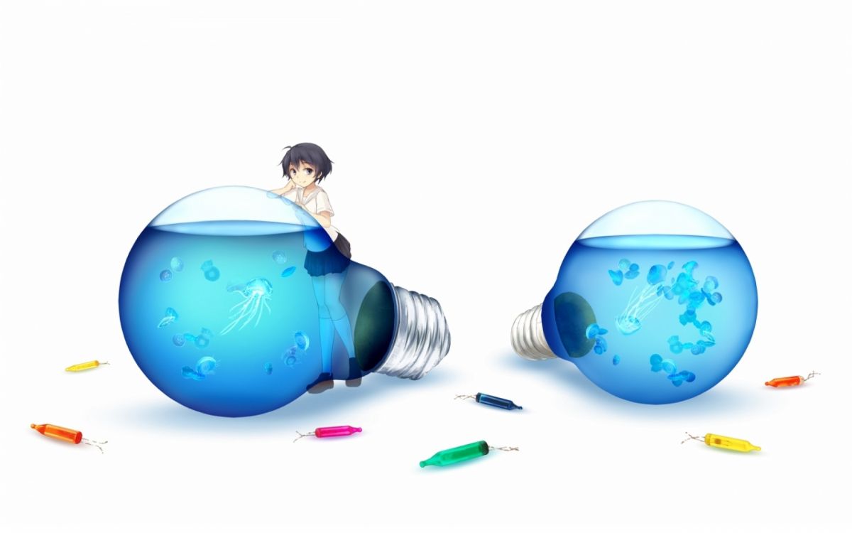 Femme en Chemise à Manches Longues Marron Tenant Une Théière en Céramique Bleue et Blanche. Wallpaper in 1920x1200 Resolution