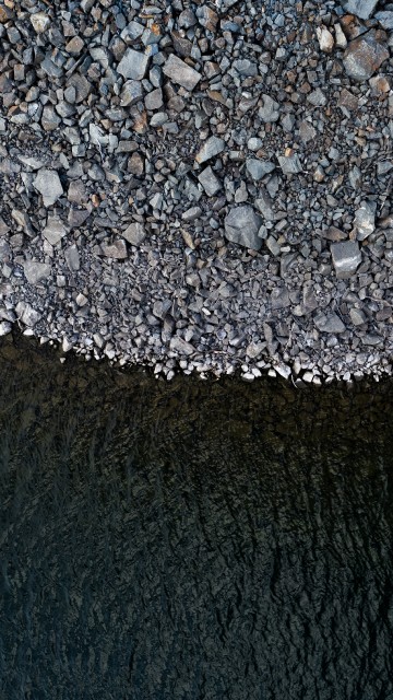 Image water, road surface, asphalt, metal, gravel