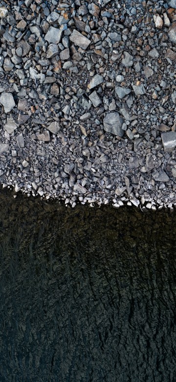 Image water, road surface, asphalt, metal, gravel