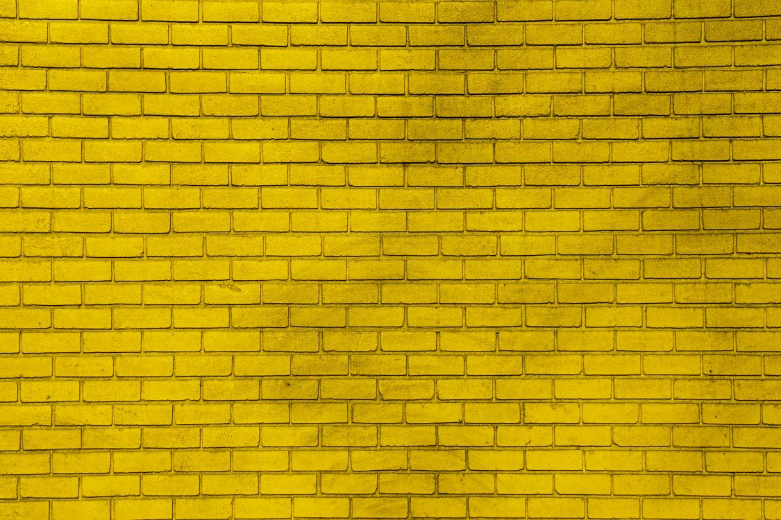 Pared de Ladrillo Amarillo y Negro. Wallpaper in 6000x4000 Resolution
