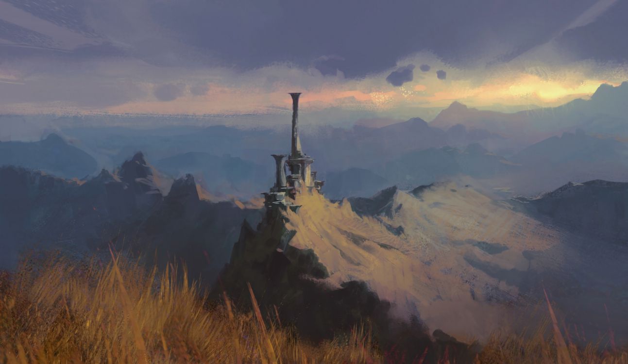 Weißer Und Schwarzer Berg Unter Weißen Wolken Tagsüber. Wallpaper in 3798x2202 Resolution