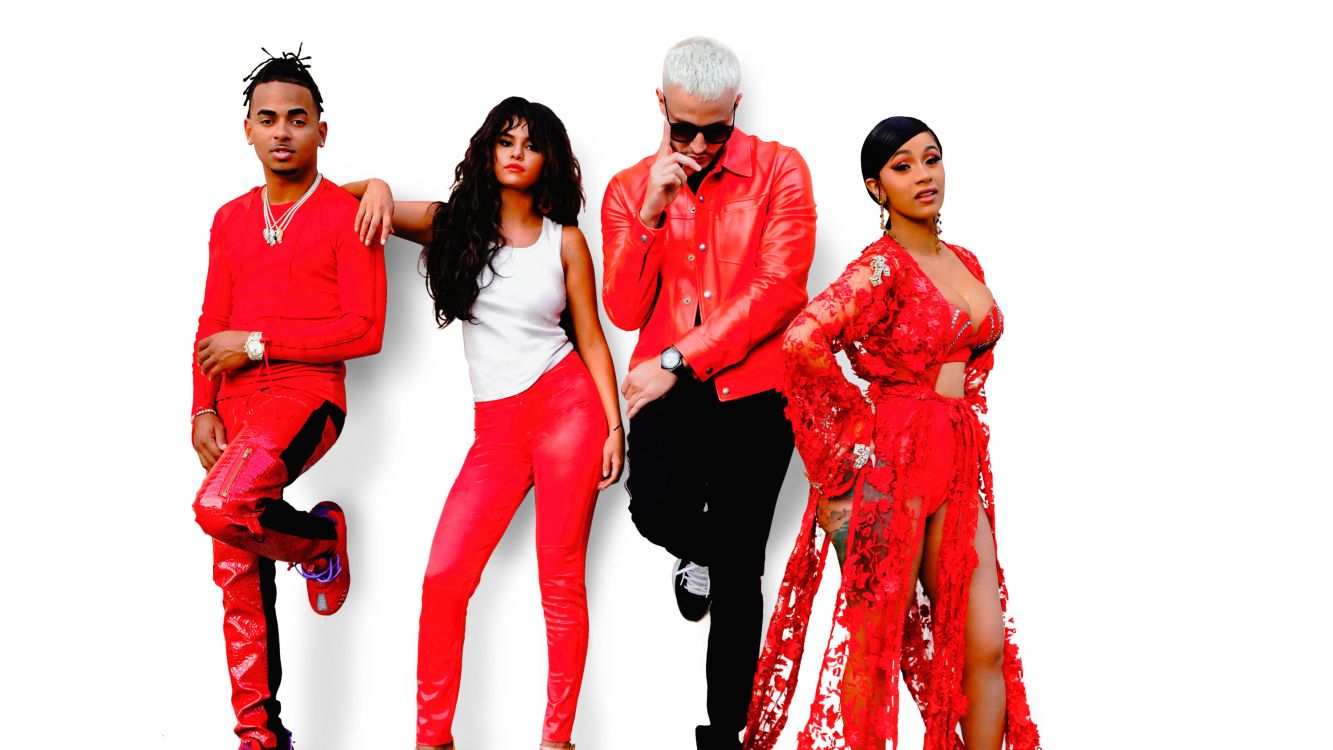 Tal. Si, DJ Serpiente, Selena Gomez, Reggaeton, Rojo. Wallpaper in 3600x2025 Resolution