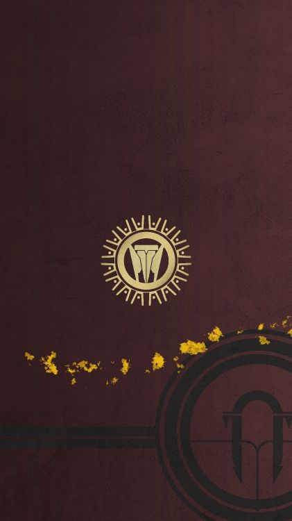 Destiny 2 Shadowkeep, Brown, Symbole, Cercle, Emblème. Wallpaper in 3001x5335 Resolution