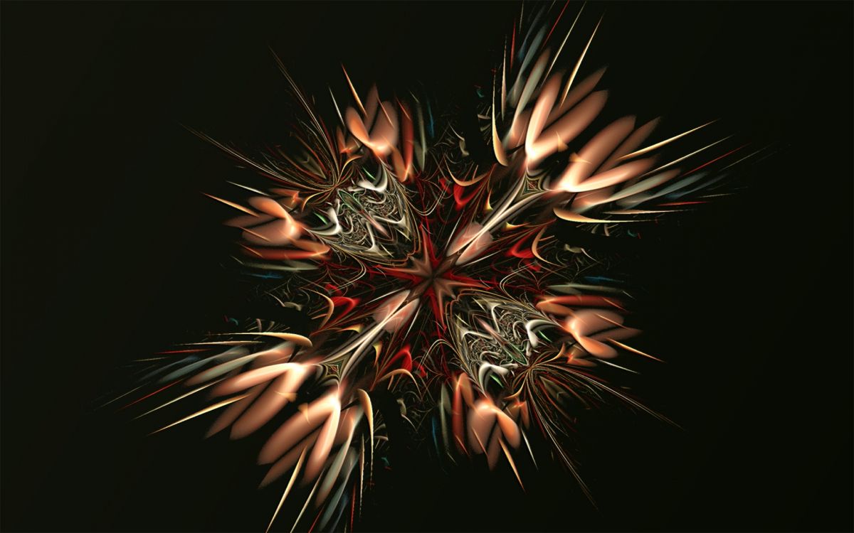 Weiße Und Rote Pflanzenillustration. Wallpaper in 1920x1200 Resolution