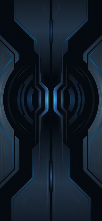 Xiaomi, Blackshark 2 Pro, Xiaomi Schwarzer Hai 2, Android, Muster. Wallpaper in 1440x3120 Resolution