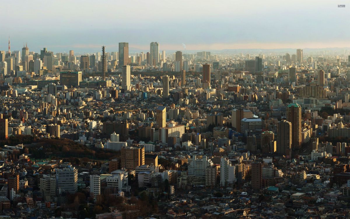 Vista Aérea de Los Edificios de la Ciudad Durante el Día.. Wallpaper in 2880x1800 Resolution