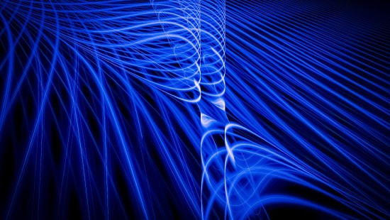 Image blue and white light digital wallpaper