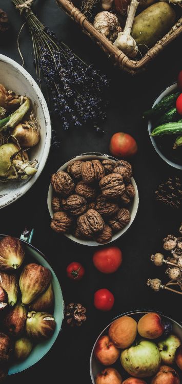 食品, 吃, 烹饪, 成分, 健康饮食 壁纸 1420x3000 允许