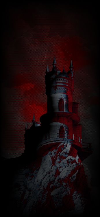 Gebäude, Tower, Kunst, Schloss, Fassade. Wallpaper in 1080x2340 Resolution