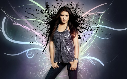 Image Danica Patrick, beauty, purple, light, fashion