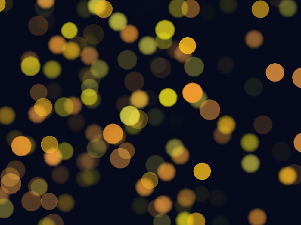 Yellow and White Bokeh Lights. Wallpaper in 3072x2304 Resolution