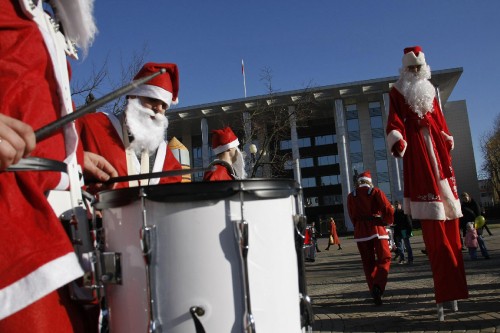 Image Santa Claus, event, flag, ded moroz, festival