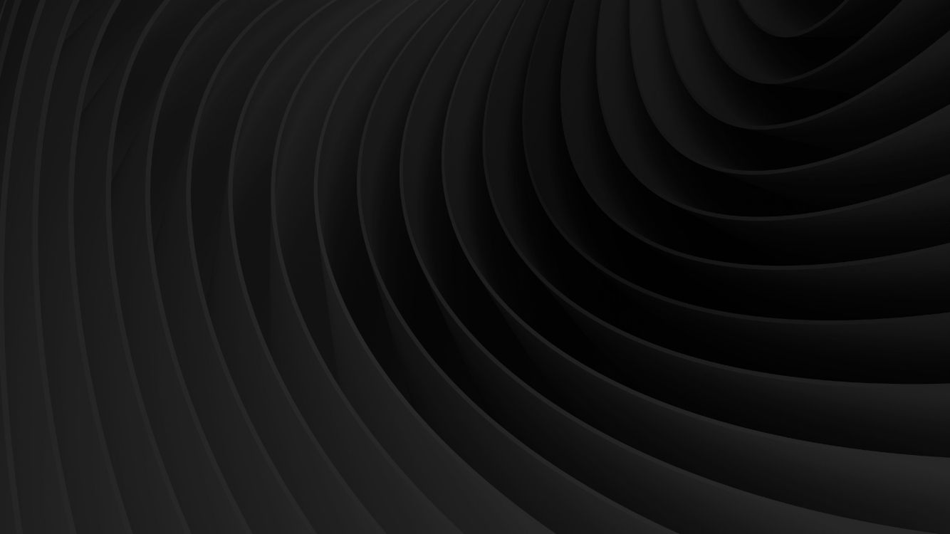 黑色的, 螺旋, 圆圈, 想法, 单色模式 壁纸 5000x2811 允许