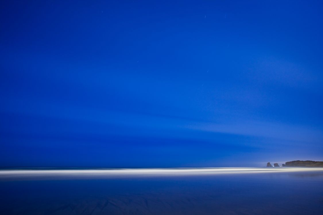 horizon, blue, sea, atmosphere, daytime