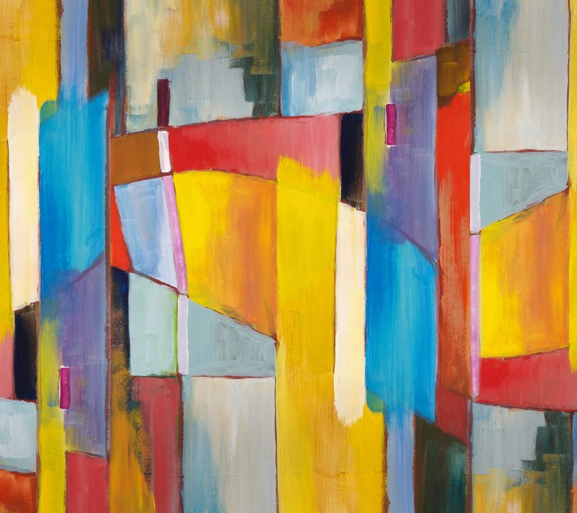 Huawei, Huawei Honor 9, abstract art, modern art, painting