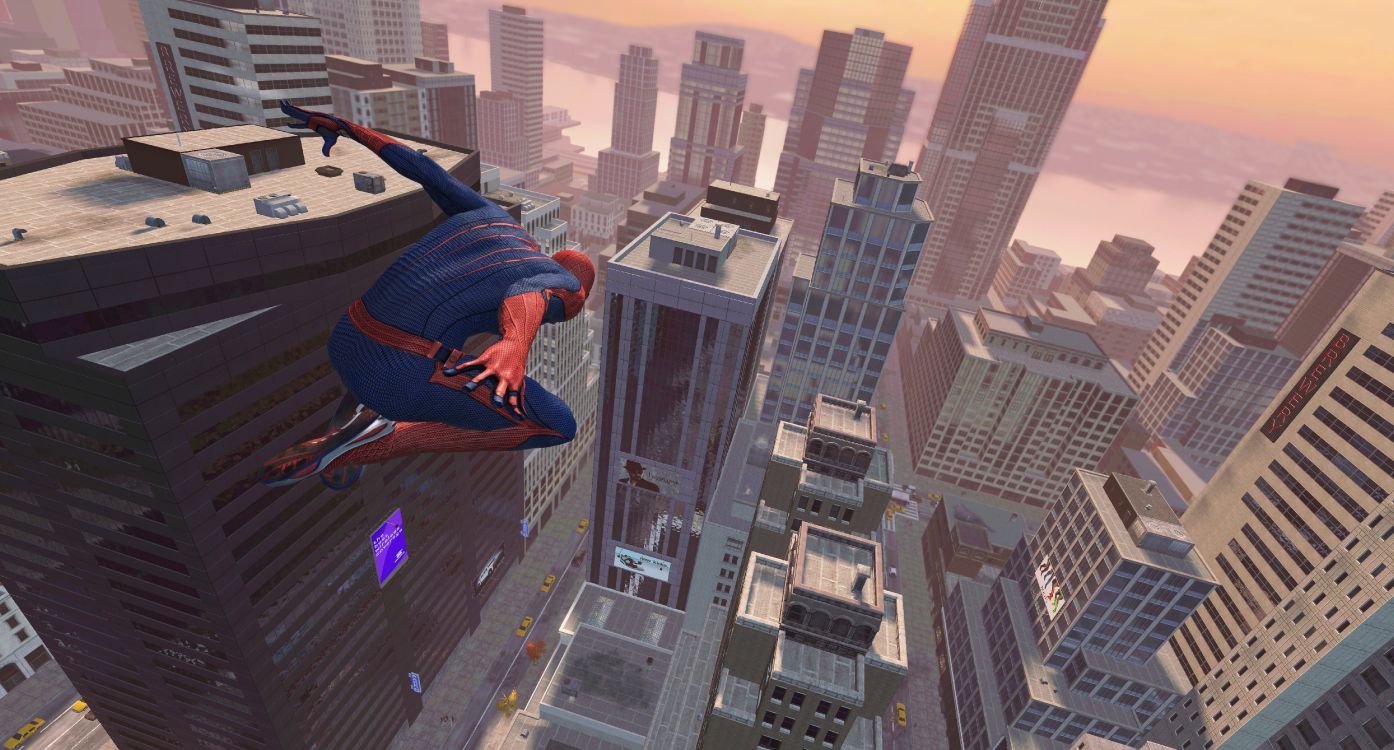 The Amazing Spider-Man, Spider-man, Beenox, Skyscraper, Extreme Sport. Wallpaper in 5280x2840 Resolution