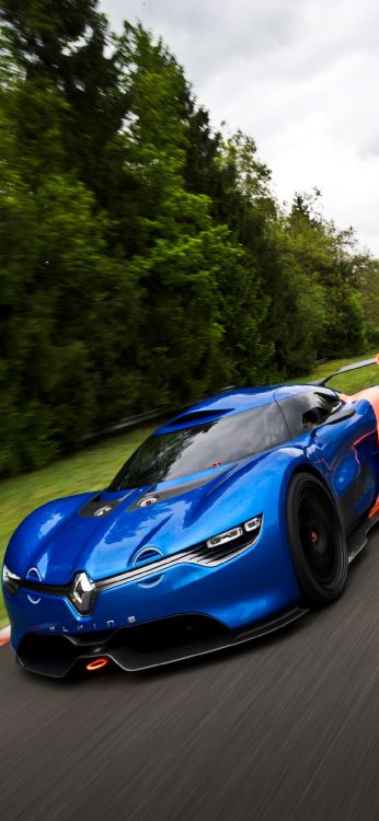 2012 Renault Alpine A110 50 Concepto, Alpine A110-50, Automóviles Alpinos, Grupo Renault, Alpino. Wallpaper in 1080x2340 Resolution