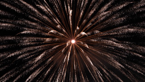 Image black, fireworks, light, darkness, night