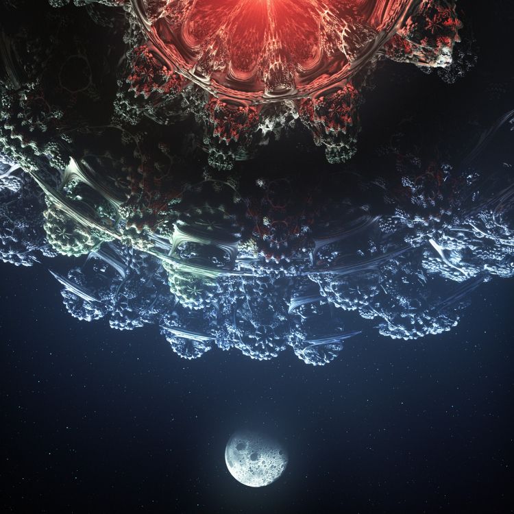 Pintura Abstracta Roja y Blanca. Wallpaper in 2800x2800 Resolution