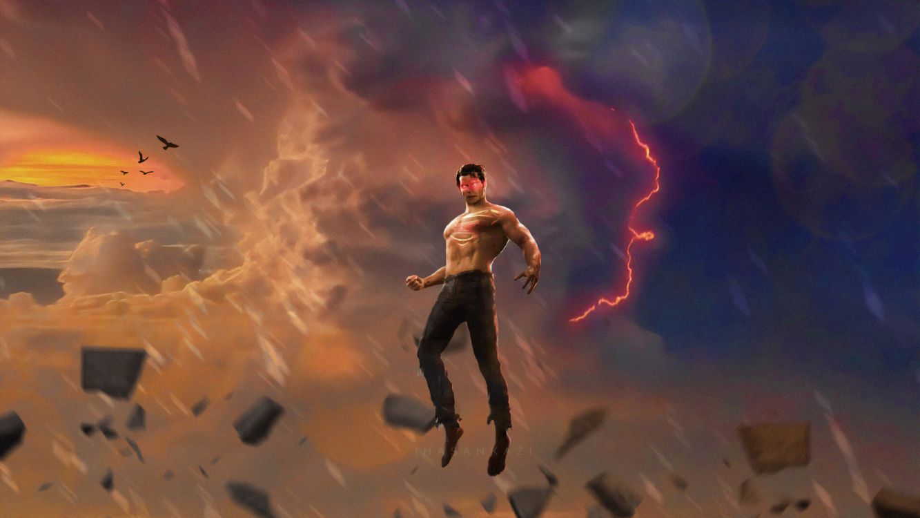 Mann in Brauner Hose Und Brauner Jacke, Der Tagsüber Auf Sand Steht. Wallpaper in 3000x1687 Resolution