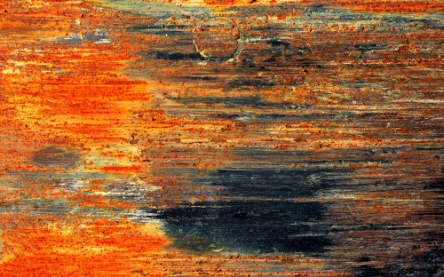 Image orange and brown abstract painting